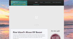 Desktop Screenshot of pineislandpark.com
